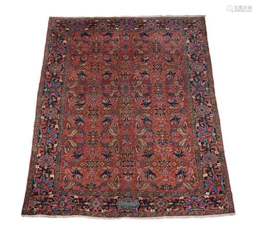 A HERIZ CARPET, approximately 277 x 211cm