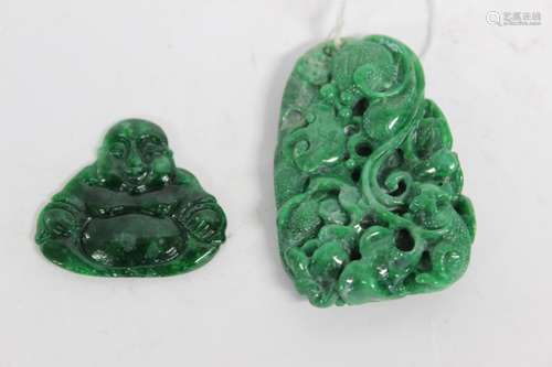 Two Jadeite Pendants