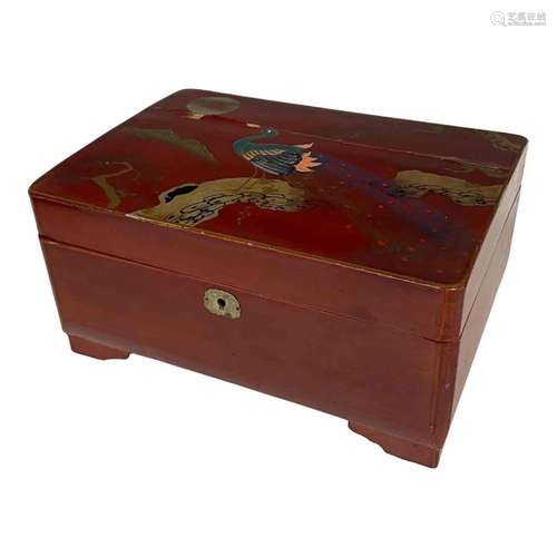 Vintage Lacquer Jewelry Box