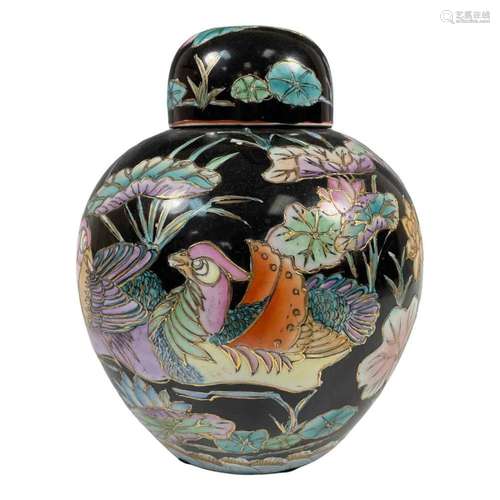 Large Chinese Porcelain Jar