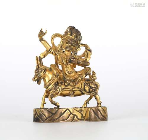 Chinese Gilt Bronze Buddha Figure