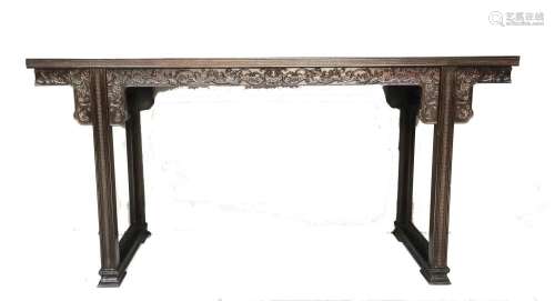 Chinese Zitan Wood Altair Table