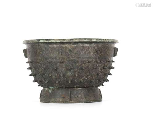 Chinese Archaic Bronze Bowl