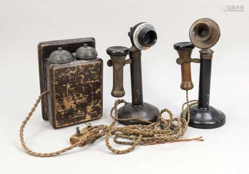 Historical telephone, around 1920.