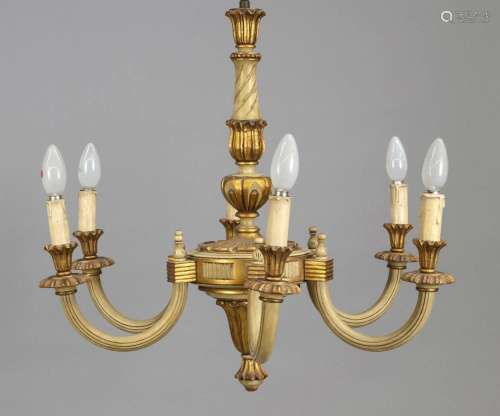 Ceiling chandelier, Italy, 20th c.