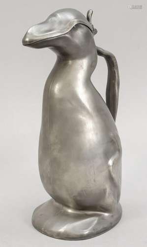 Hugo Leven, duck jug, design c. 19