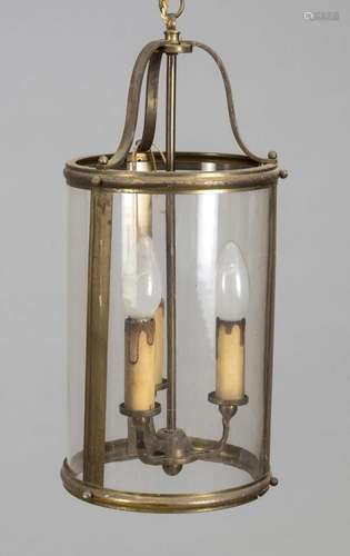 Ceiling lantern, 19th/20th c., cyl