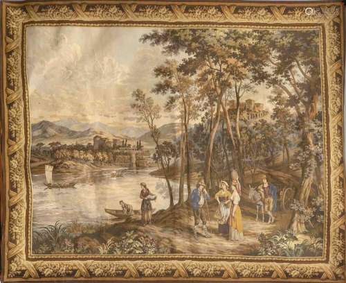 Tapestry, 20th century, landscape