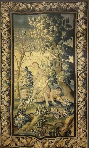 Tapestry, Flemish, 17th century Sc