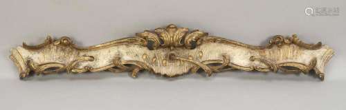 Rococo supraport, 18th c., limewoo