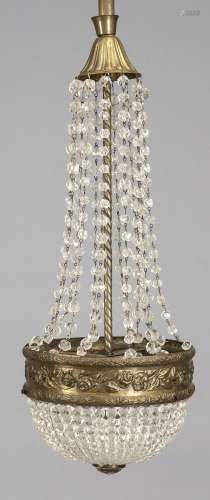 Ceiling lamp with crystal glass ha