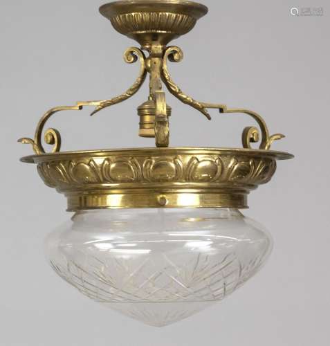 Ceiling lamp, late 19th century, g