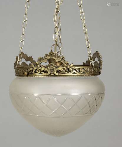 Ceiling lamp, late 19th/20th c., o