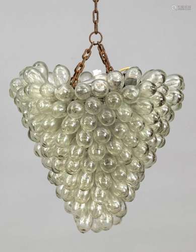 Hanging lamp, late 19th c., metal