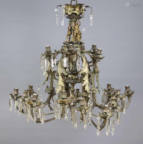 Large chandelier, late 19th centur