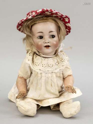 Porcelain head doll, Germany, begi