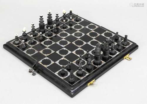 Chess set, Asia, 20th century, woo