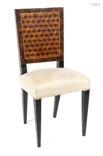 Pair of chairs in Art Deco style,