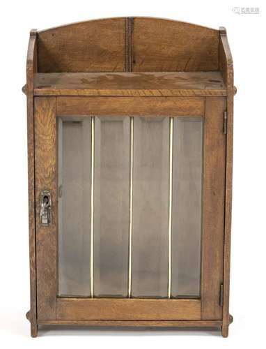 Art Nouveau wall cabinet around 19