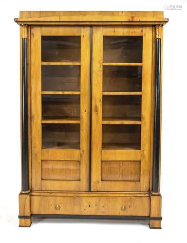 Biedermeier bookcase circa 1830, l