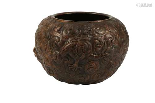 A CHINESE CAST BRONZE BOWL