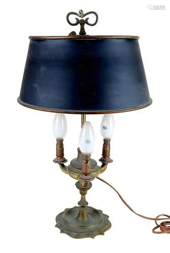 LAMPE BOUILLOTTE VERS 1920