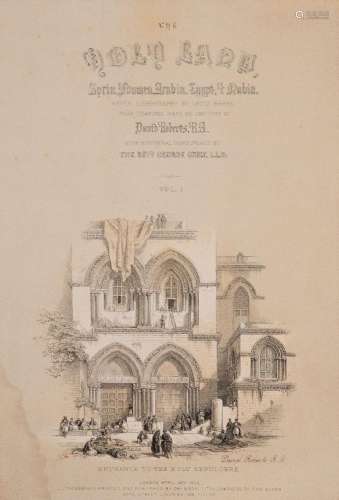 Roberts, David (1796 1874), The Holy Land, Syria, Idumea, Ar...