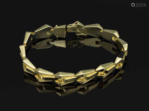 14 kt gold bracelet, approx. 16.3 g