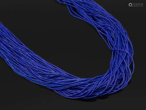 50 strands made of lapis lazuli