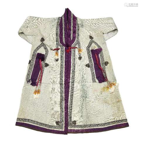 Robe de femme Tekke, Turkménistan occidental, 19e siècle, br...