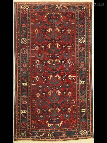 Bidjov antique, Caucasus, around 1880, wool on wool