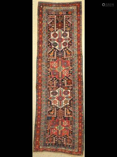 Akstafa antique, Caucasus, around 1910, wool on wool