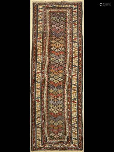 Shirvan antique, Caucasus, around 1880, wool on wool