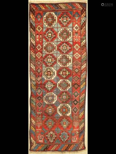 Moghan-Gendje antique, Caucasus, around 1890, wool on