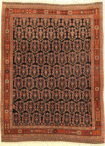 Very fine antique Khamseh, Persia, around 1900, wool