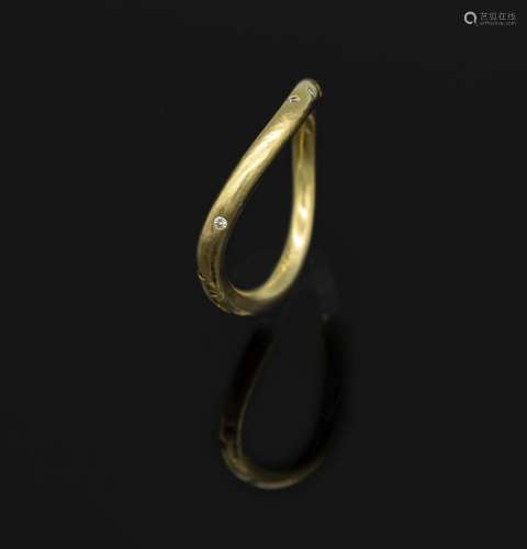 18 kt gold NIESSING ring with brilliants