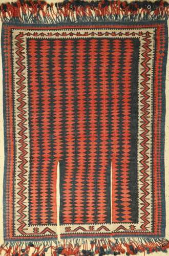 Shirvan horse blanket, Caucasus, around 1900, wool on