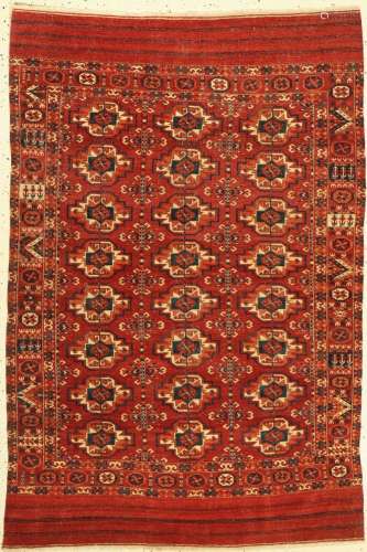 Tekke antique, Turkmenistan, mid 19th century,wool knotted