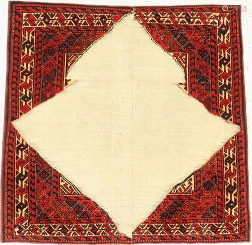 Yomud Boghtsche antique, Turkmenistan, around 1900, wool