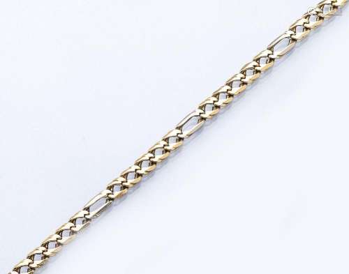 14 kt gold chain, approx. 27 g