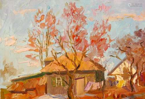 Oil painting Warm day Serdyuk Boris Petrovich