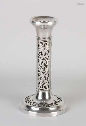 silver candlestick