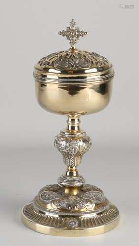 silver church chalice