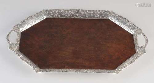 silver tray