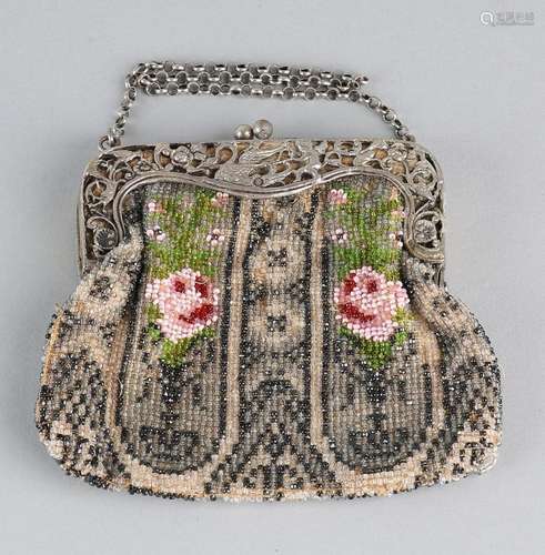 Frisian bag with silver bracket