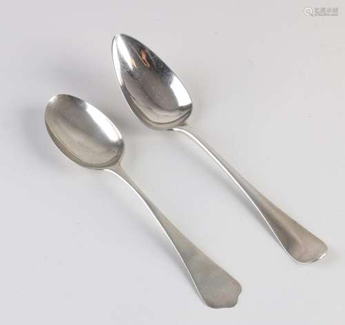 Two antique spoons