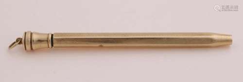 gold pencil