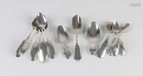 Lot of silver spoons