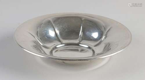 silver bowl