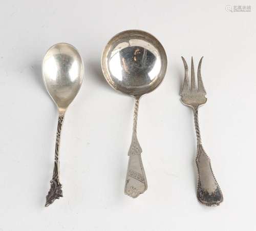 Three parts silver